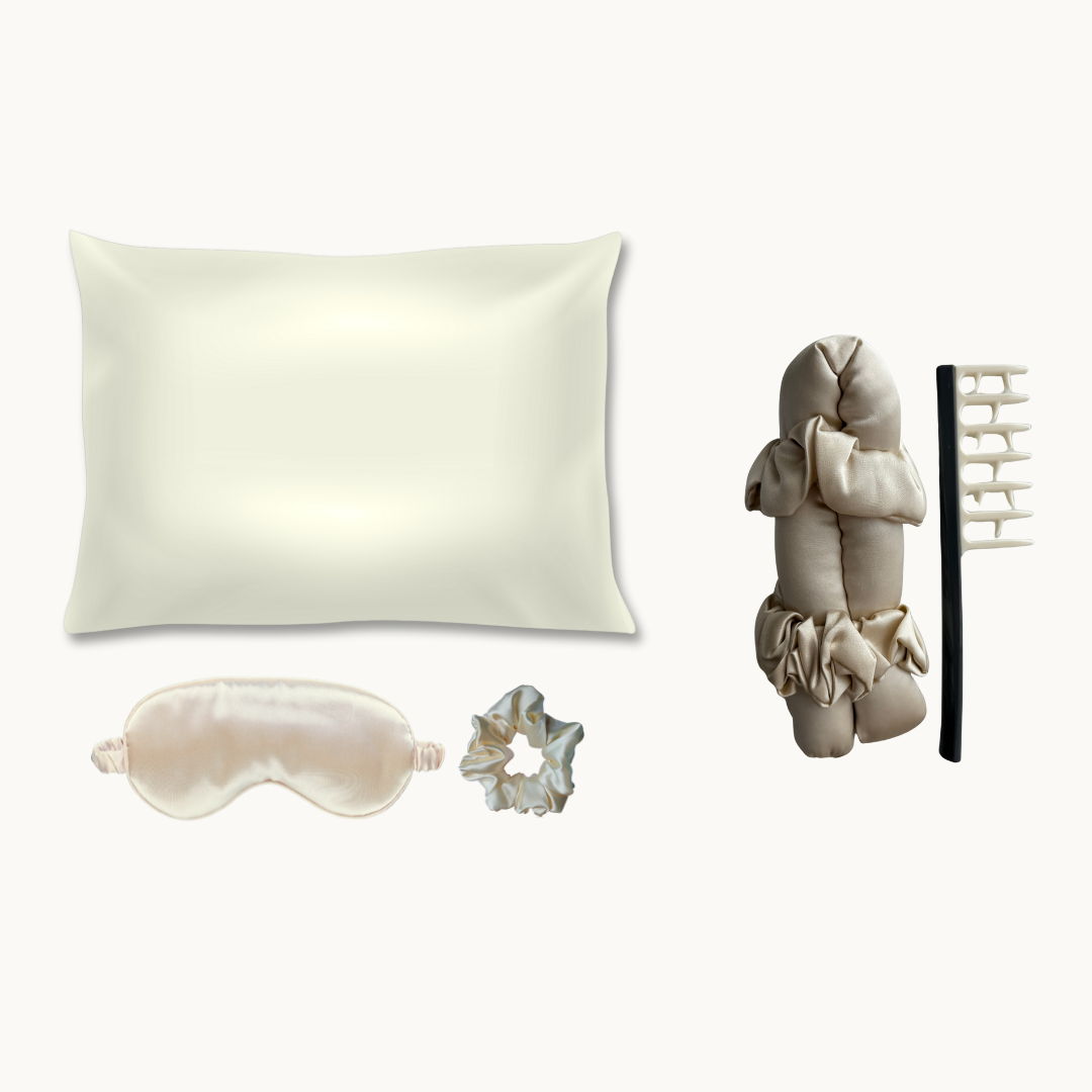 מארז טיפוח מפנק בצבע שמנת