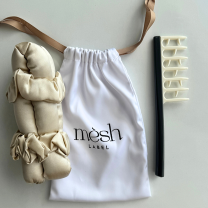 מסלסל שיער ללא חום משי